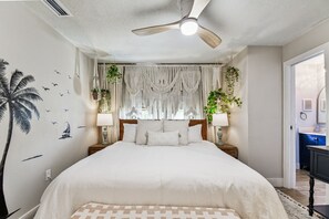 3 bedrooms, iron/ironing board, travel cot, WiFi