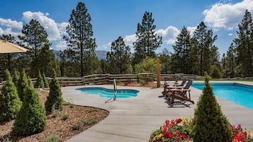 Indoor pool, a heated pool