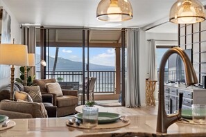 Appart'hôtel, 2 chambres | Coin séjour