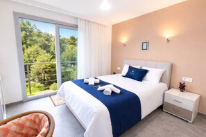 Comfort Apartment, Multiple Beds, Slope side | Egyptian cotton sheets, premium bedding, individually decorated - Lavender Residence Kusadasi (Kusadasi)