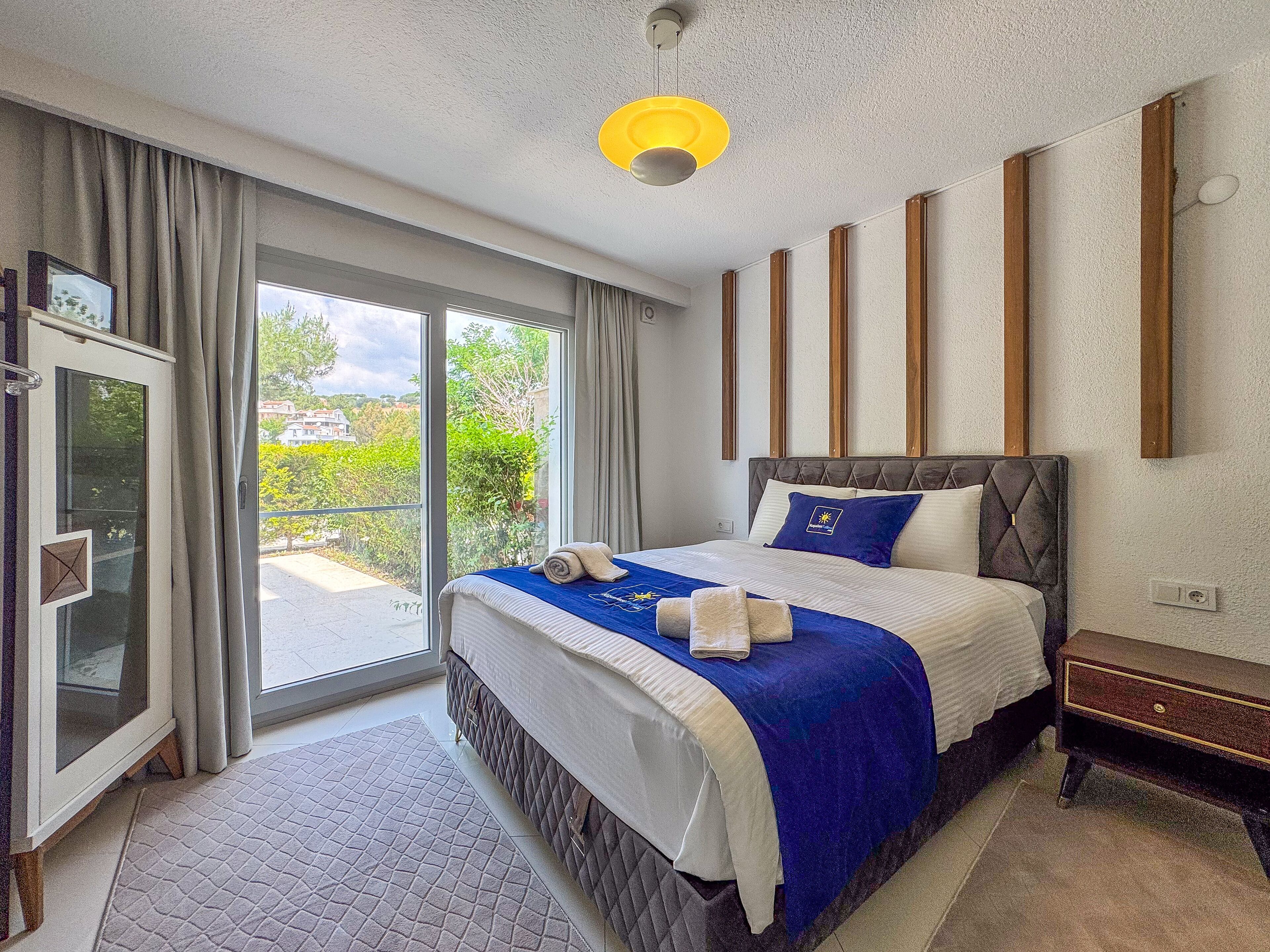 Comfort Apartment, 2 Bedrooms, Garden Area | Egyptian cotton sheets, premium bedding, individually decorated