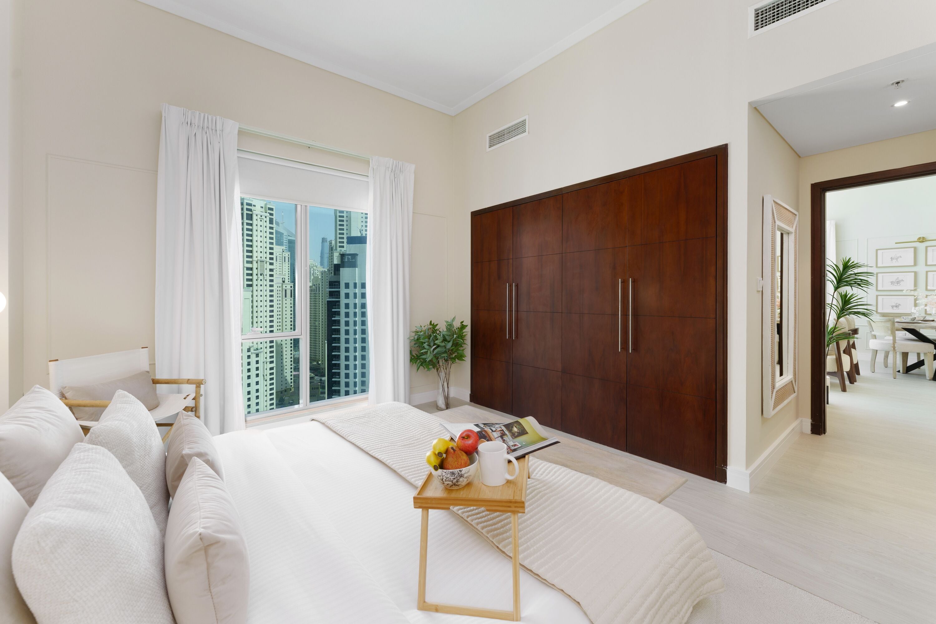 Appartement | Vue de la chambre