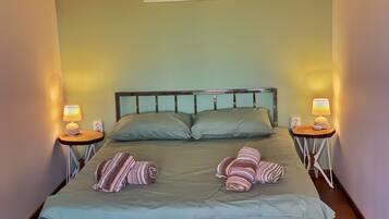 3 slaapkamers, een strijkplank/strijkijzer, wifi, beddengoed