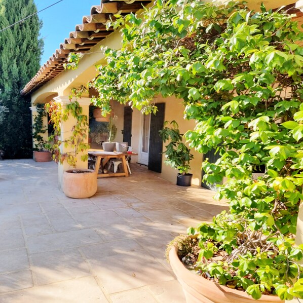 Terrace/patio - Villa Oasis (Pierrevert)