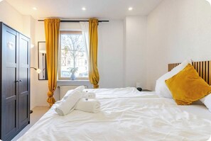 8 sovrum, skrivbord, gratis wi-fi och sängkläder