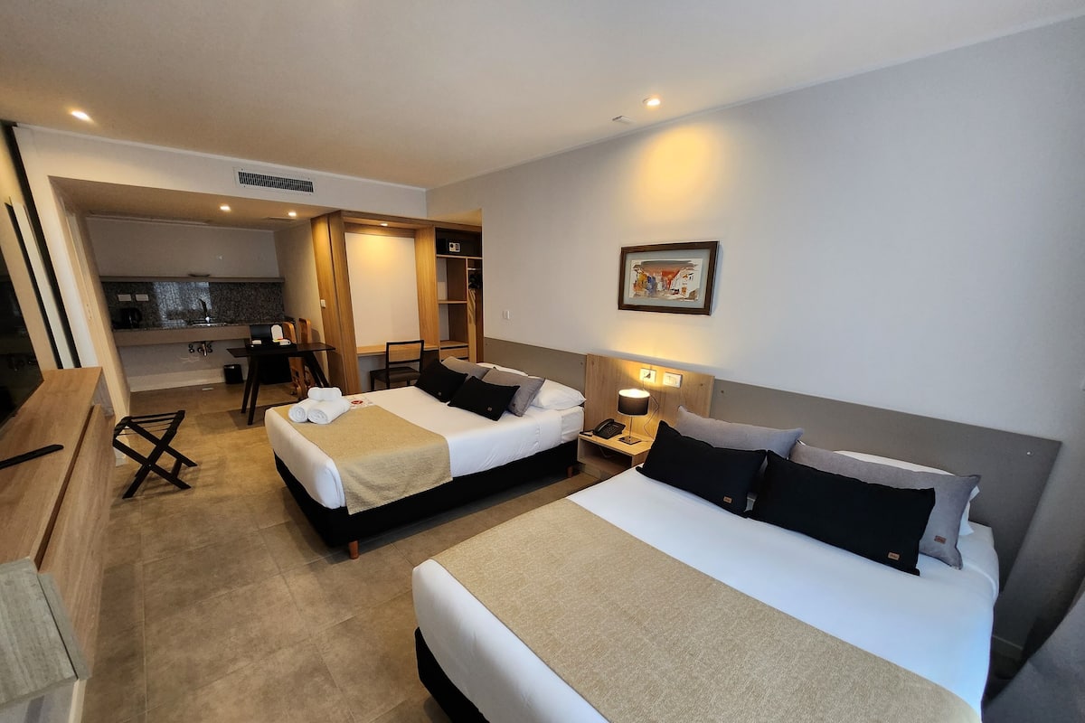 1 habitación, ropa de cama de alta calidad y cubrecamas