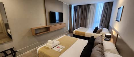 1 habitación, ropa de cama de alta calidad y cubrecamas