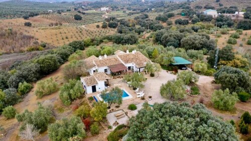 Stunning Andalusian Farmhouse. Privare saltwater Pool. 3-Hectare Olive Estate.