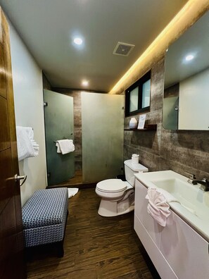 Shower, hair dryer, towels, soap - VIVA 203 in the heart of San Pedro (San Pedro)
