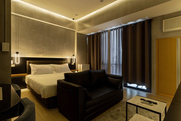 1 غرفة نوم ومكواة/لوح كي وواي فاي مجانًا وملاءات أسرّة