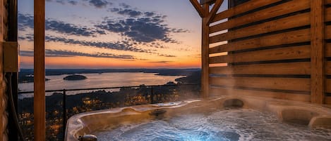 Baignoire à remous extérieure