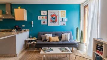 Smart TV, books, music library