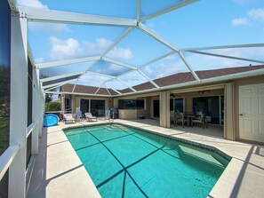 A heated pool - Turtle Bay, full refund*, pool heat, dogs ok, pool (Rotonda West)