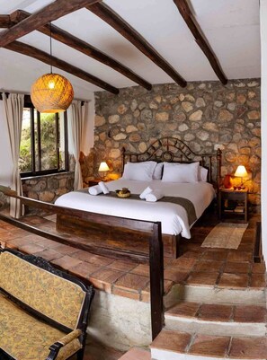 Junior Suite | Bed sheets - Santa Cruz Eco Lodge (Santa Cruz)