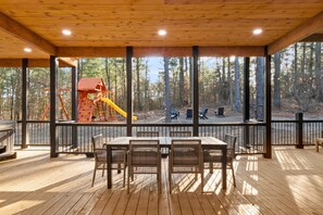 Children’s area - Luxe Cabin Retreat | Game Room | Outdoor Fun (Broken Bow)