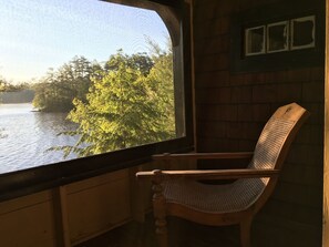 Interior - Lakefront Cottage with AC Near Bar Harbor on 8 acres (Orland)