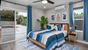 3 bedrooms, iron/ironing board, free WiFi, bed sheets