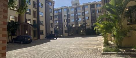 Fassade der Unterkunft