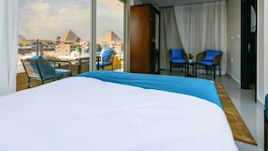 Phòng đôi có tầm nhìn toàn cảnh, hiên, quang cảnh thung lũng | Bộ đồ giường cao cấp, nệm có lớp đệm bông, minibar 