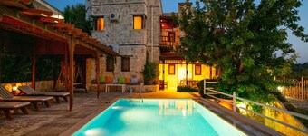 Villa Marsilya is stone house for 8 people with a magnificent Sea View in Kalkan