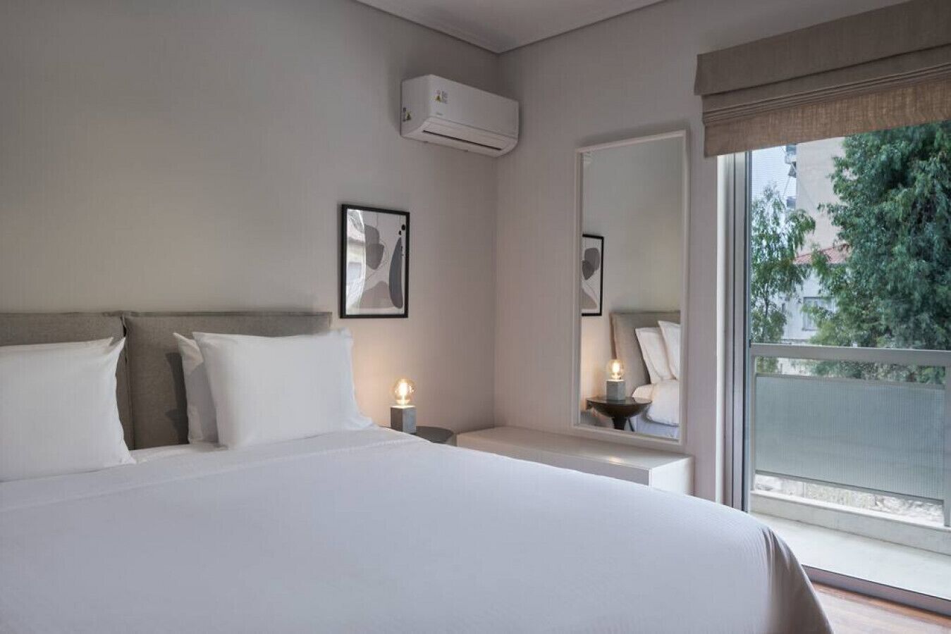 2 sovrum, skrivbord, strykjärn/strykbräda och gratis wi-fi