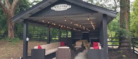 Overnattingsstedets uteområder