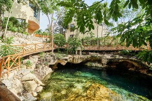 Property grounds - Luxury 1-Bedroom Apartment in Tulum's Aldea Zama with Private Oasis Pool (Tulum)