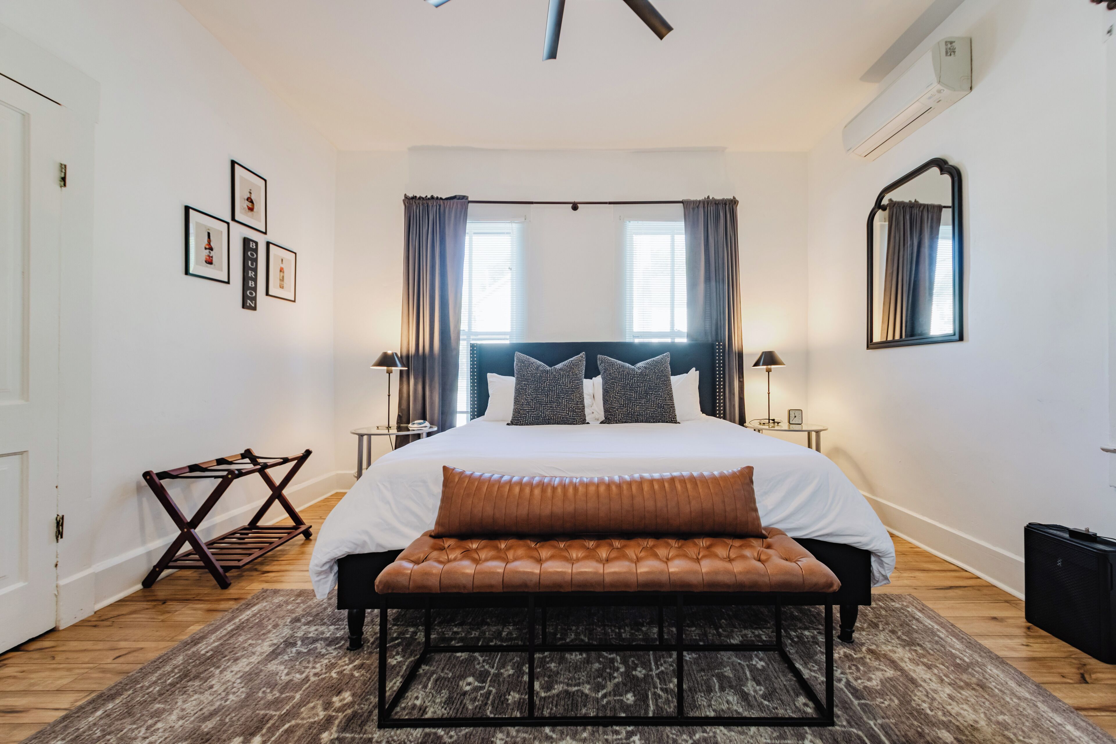 2 bedrooms, desk, iron/ironing board, free WiFi
