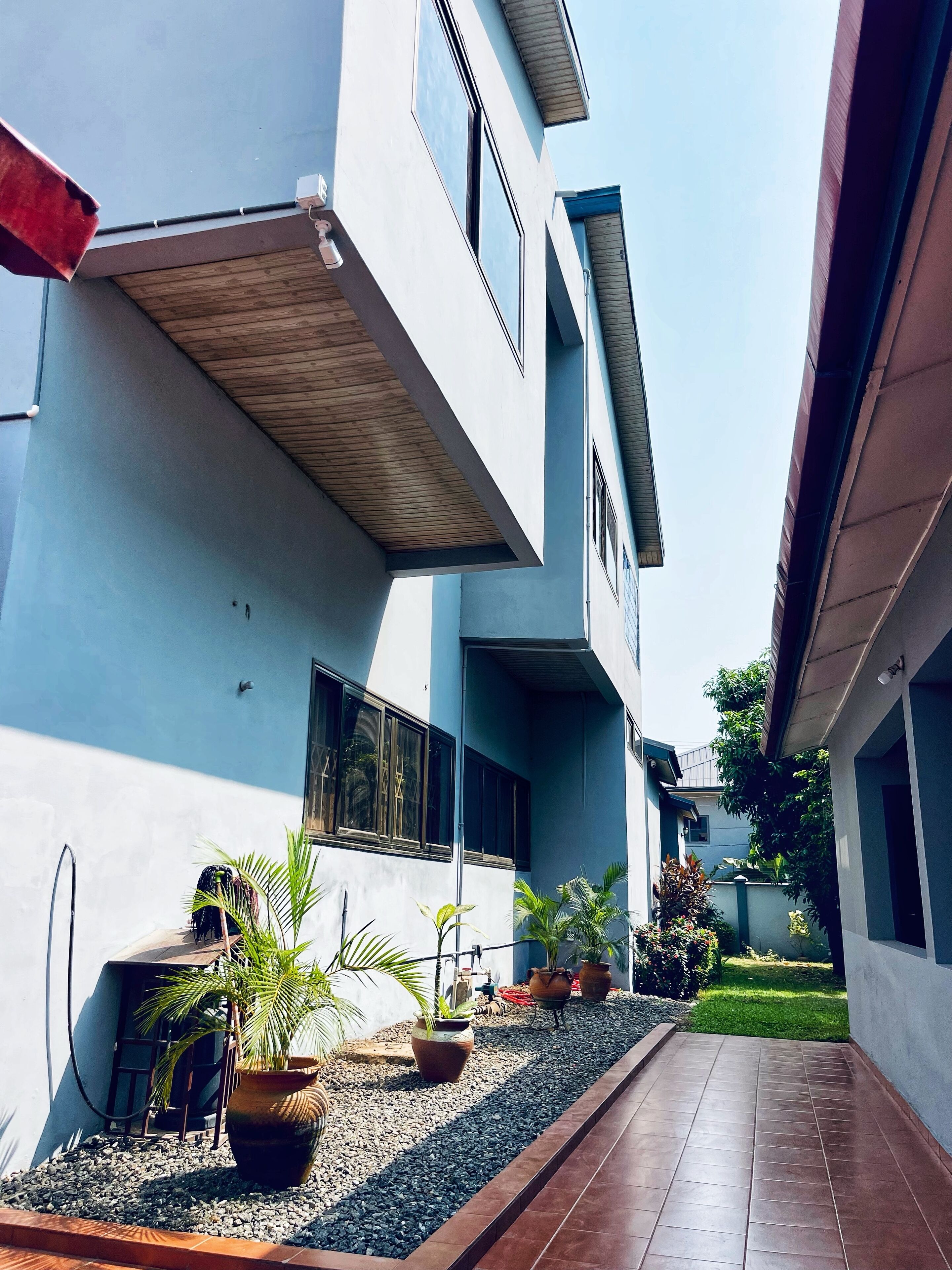 Overnattingsstedets uteområder