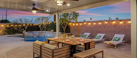 Outdoor dining
