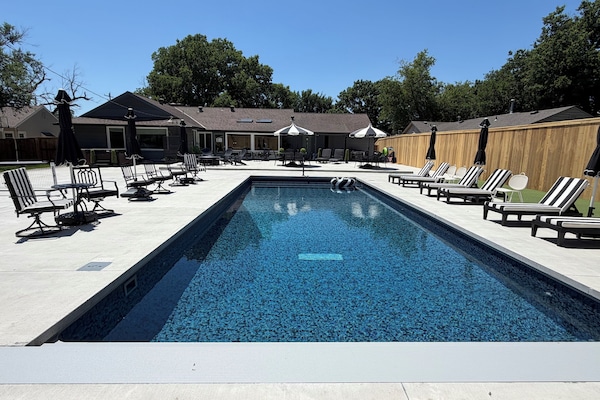 Backyard Oasis just waiting for your arrival.
