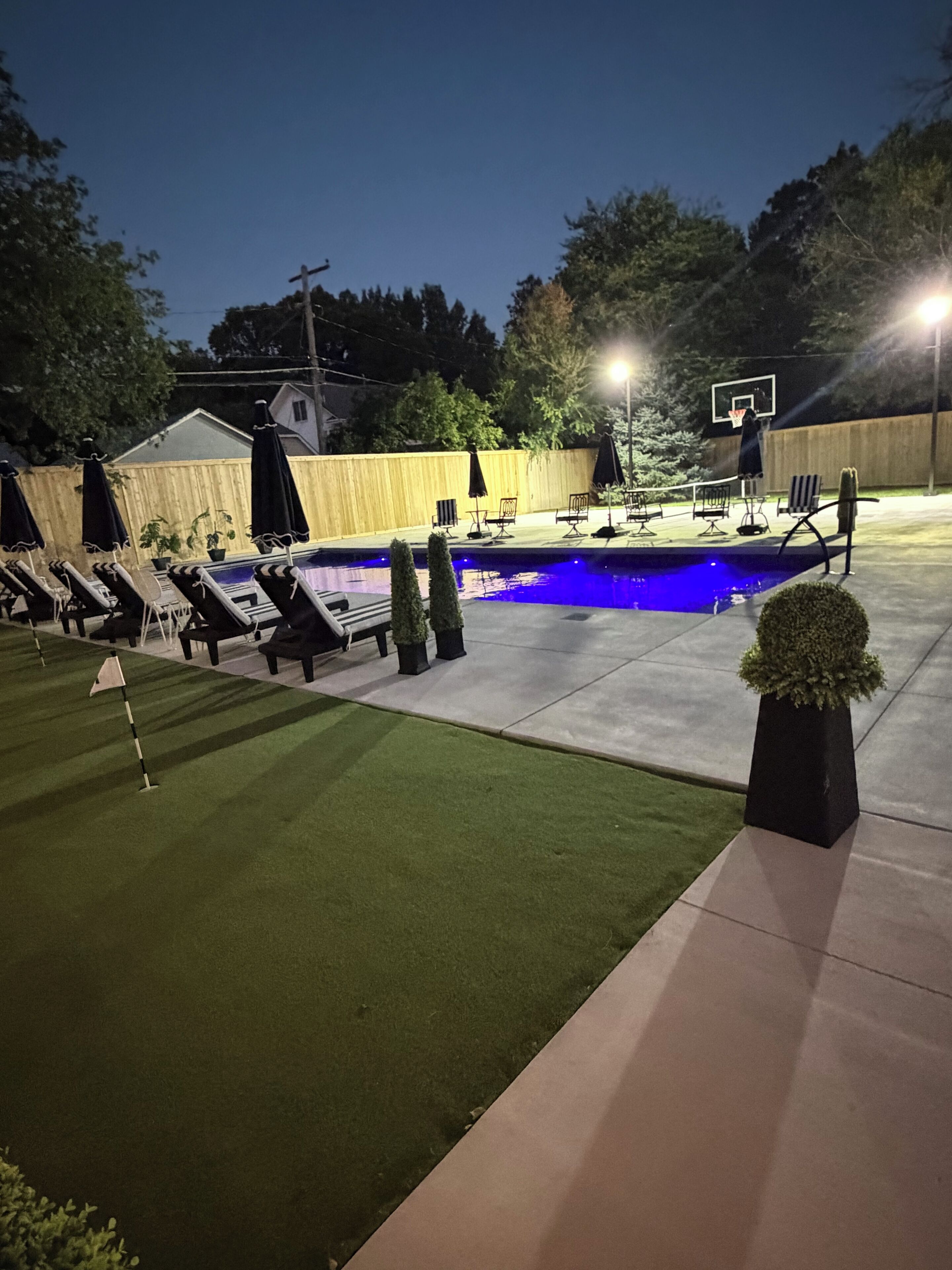 FUN & Relaxation await in our PRIVATE resort style back yard.