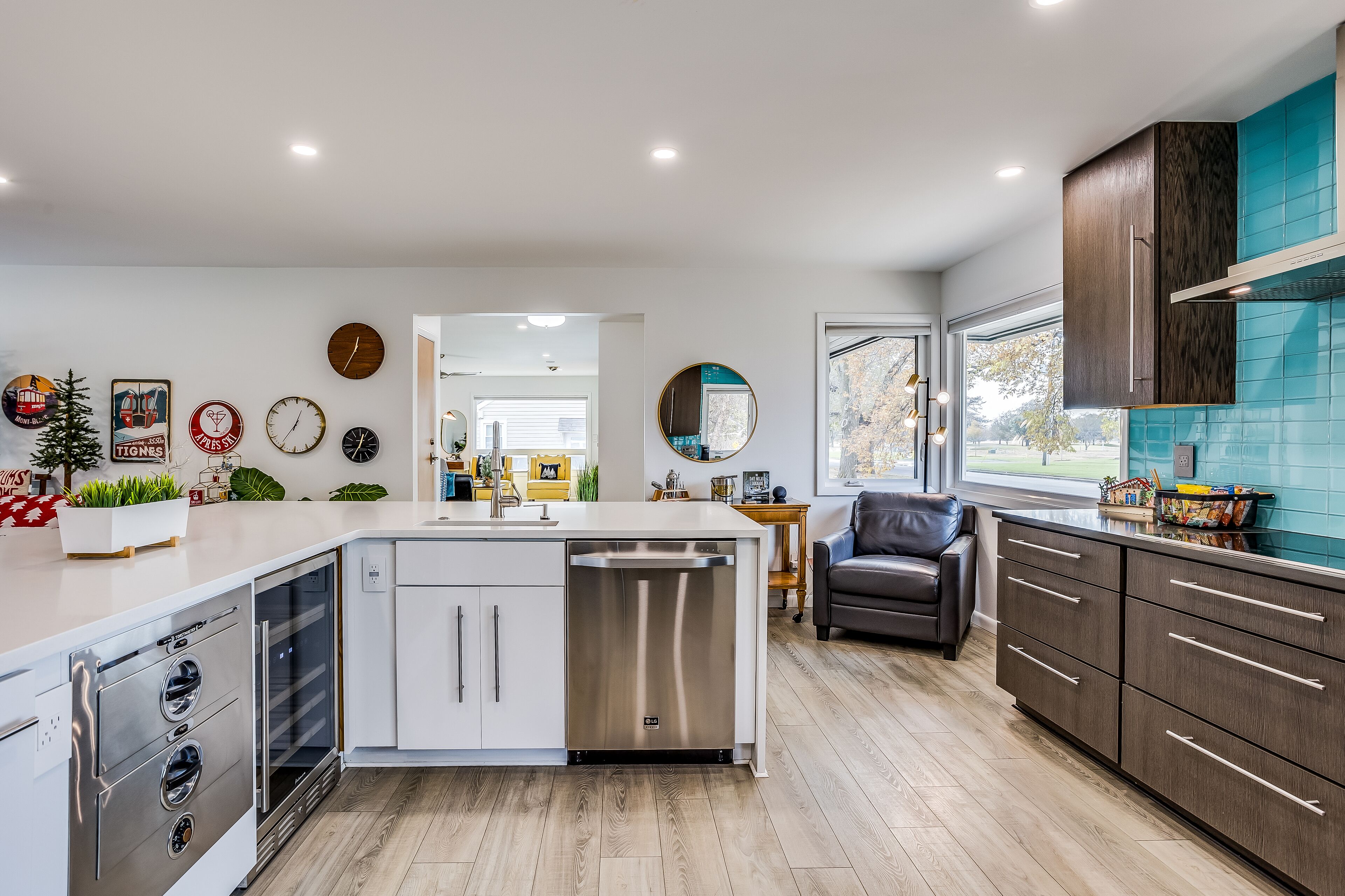 Enjoy - 2 Dishwashers—Wine Refrigerator & Warming Drawers