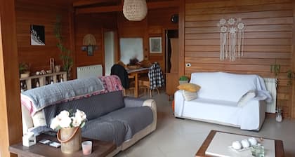 Chalet160m2 Tout Confort, Près des Sites Merveilleux