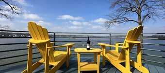 Experience lakefront luxury with spectacular views on Lake James, Indiana!