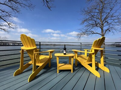 Experience lakefront luxury with spectacular views on Lake James, Indiana!