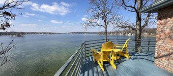 Experience lakefront luxury with spectacular views on Lake James, Indiana!