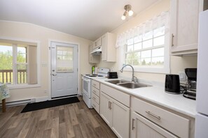 Chalet | Dapur peribadi | Peti sejuk, ketuhar gelombang mikro, ketuhar, dapur 