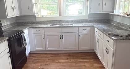 Cute cottage in a rural setting