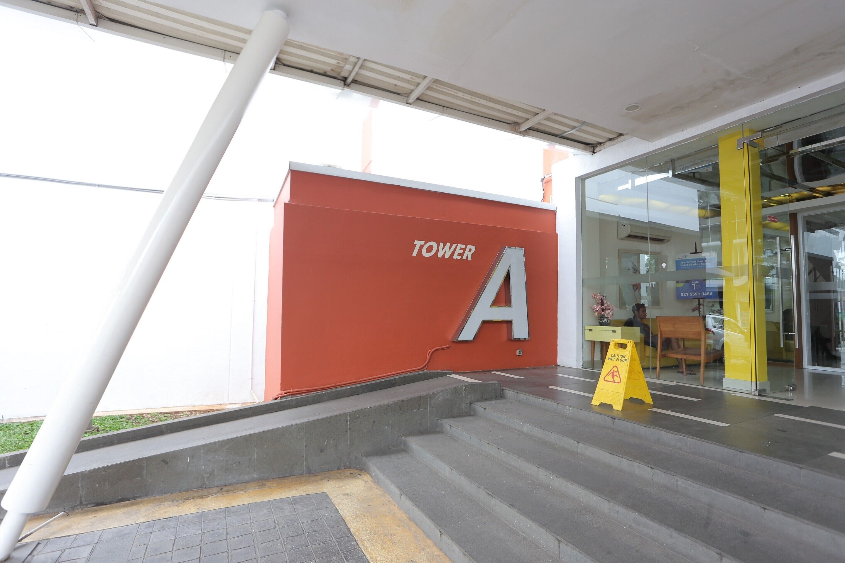 Fassade der Unterkunft