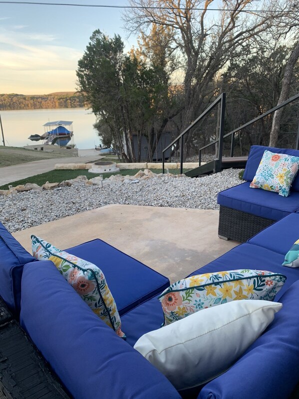 Property grounds - Lakeside House & Cabin Boat Ramp, Dock, & Fire Pit on Possum Kingdom Lake (Graham)