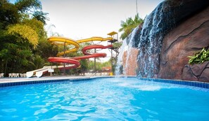Terrace/patio - Resort Dolphin Gran Hotel  (Caldas Novas)
