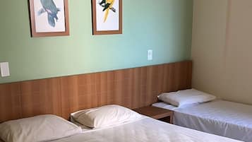 1 bedroom, desk, laptop workspace