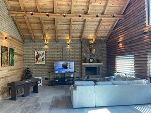 Cabane Deluxe | Coin séjour