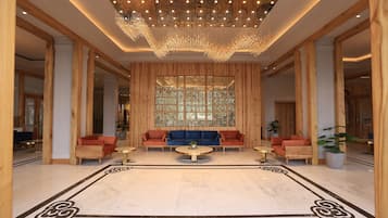 Sala de estar en el lobby