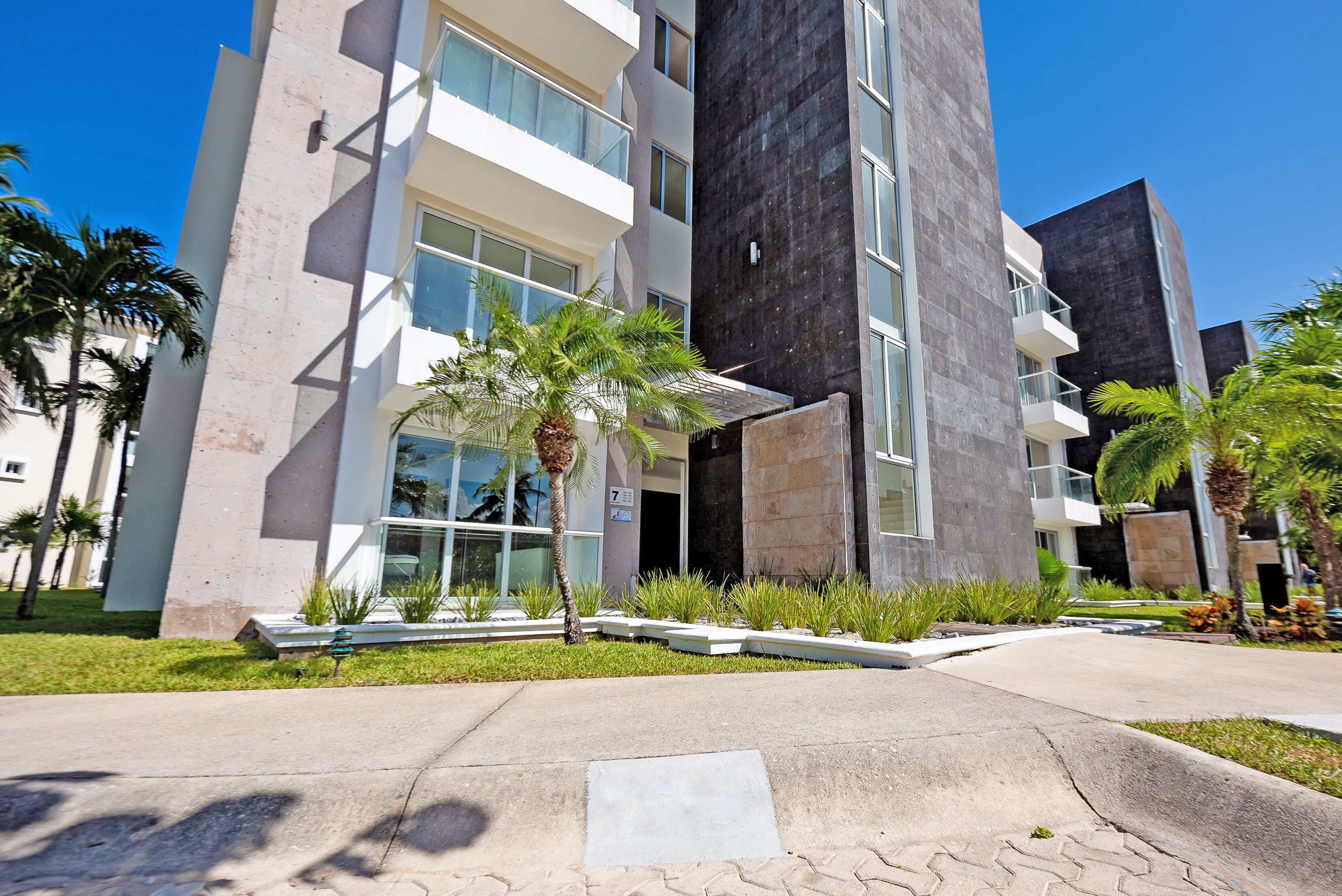 Majoituspaikan julkisivu