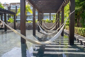 Living area - MareAzul 705N (Playa del Carmen)