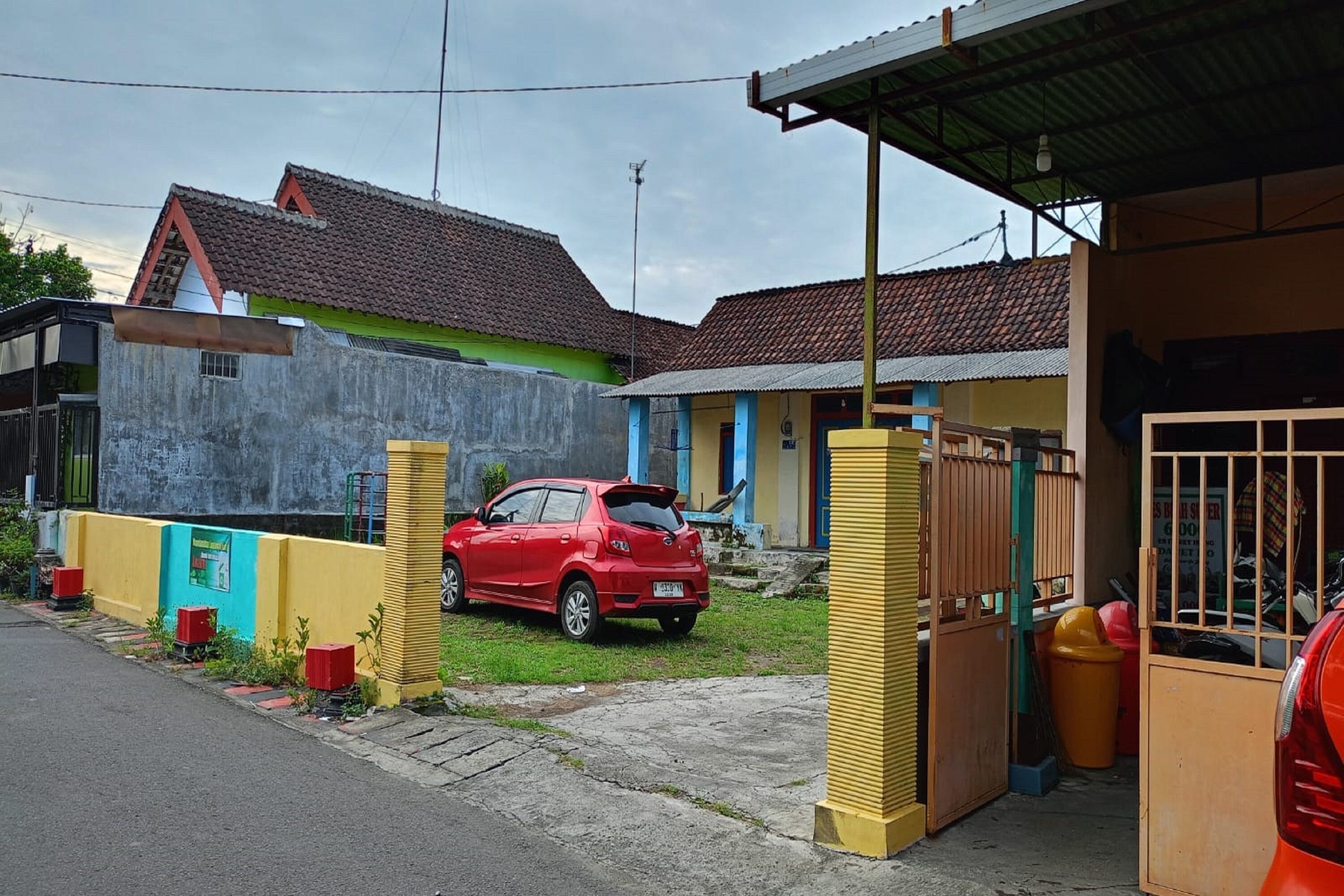 Fassade der Unterkunft