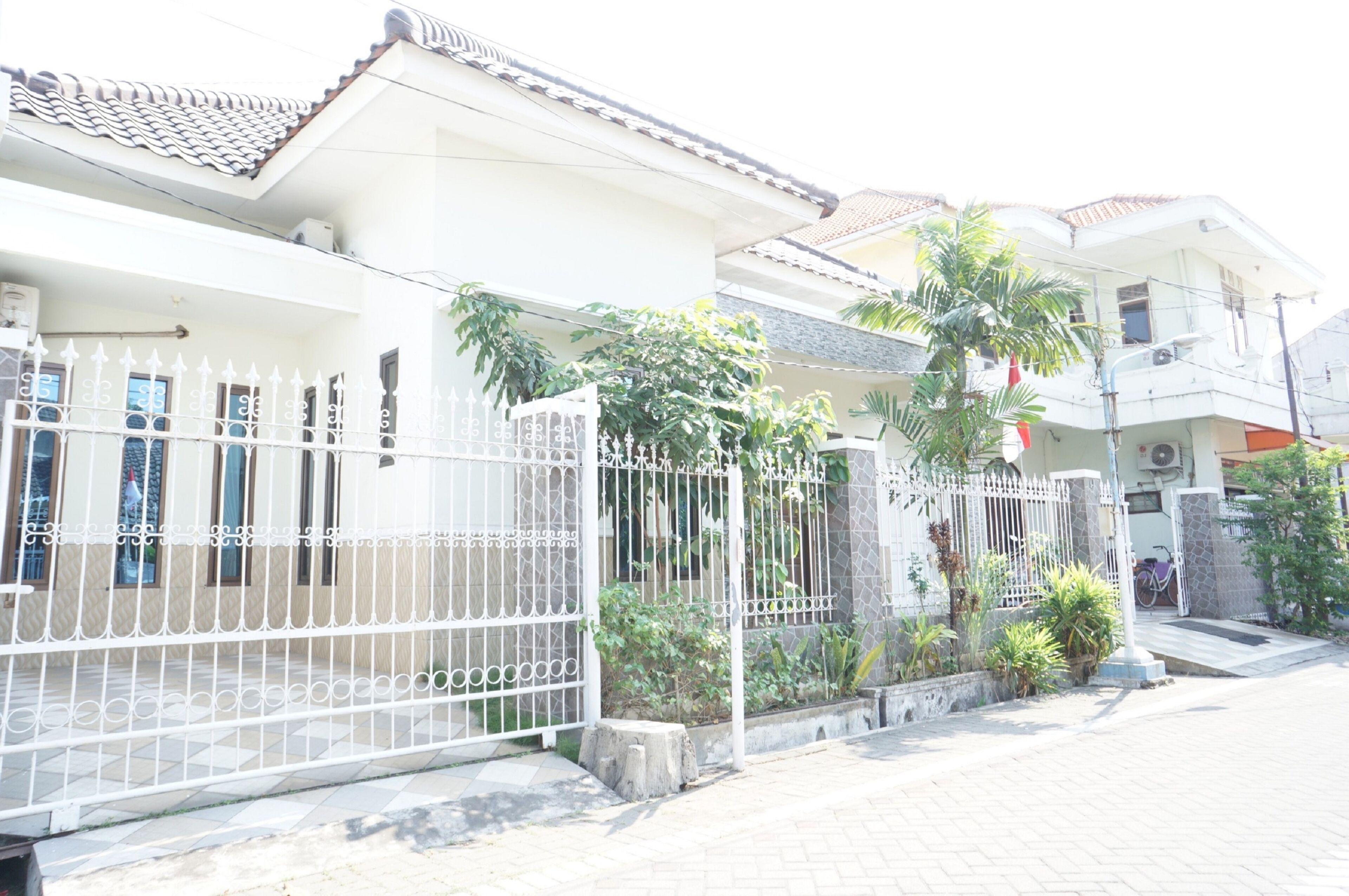 Fassade der Unterkunft