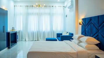 Premium-Zimmer | 1 Schlafzimmer, Schreibtisch, laptopgeeigneter Arbeitsplatz